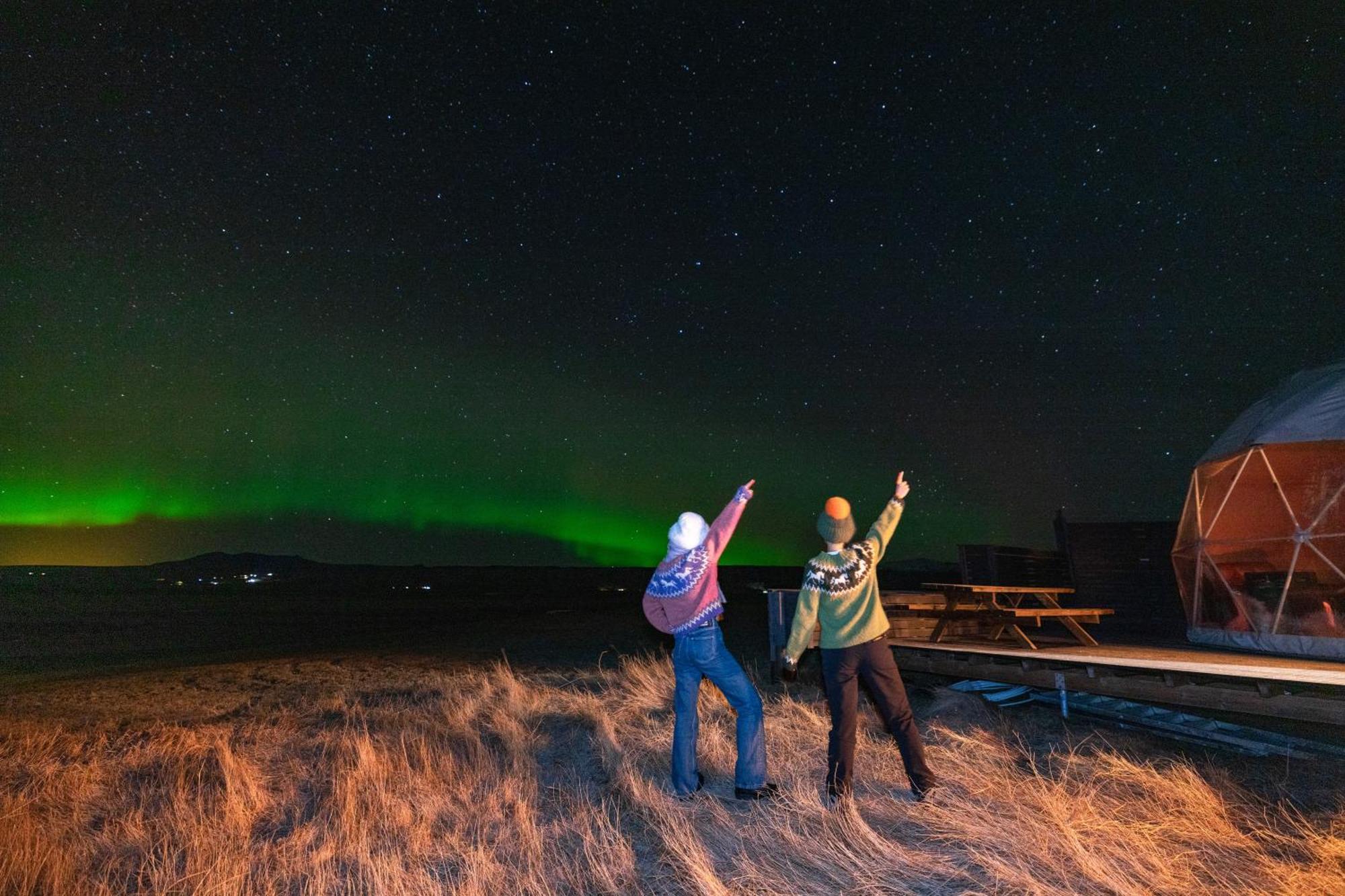 Aurora Dome - South Coast Iceland Hvolsvöllur Eksteriør billede