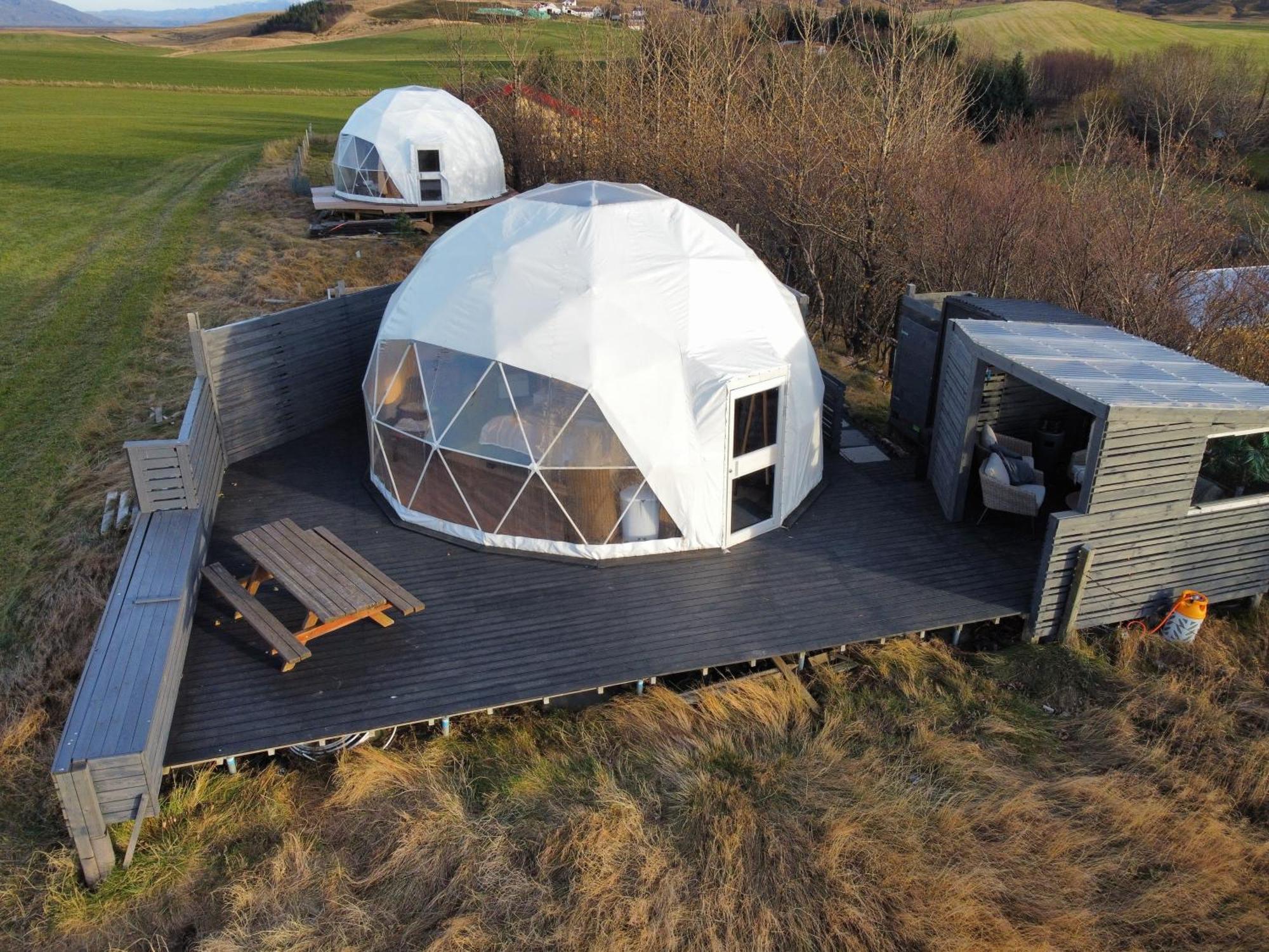 Aurora Dome - South Coast Iceland Hvolsvöllur Eksteriør billede